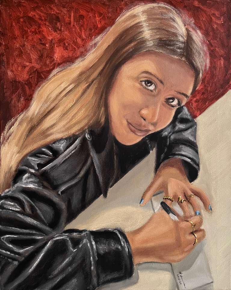 The rings. 50 cm x 40 cm, January 2026