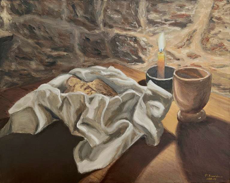 Taverna Antiqua. 40 cm x 50 cm, May 2026