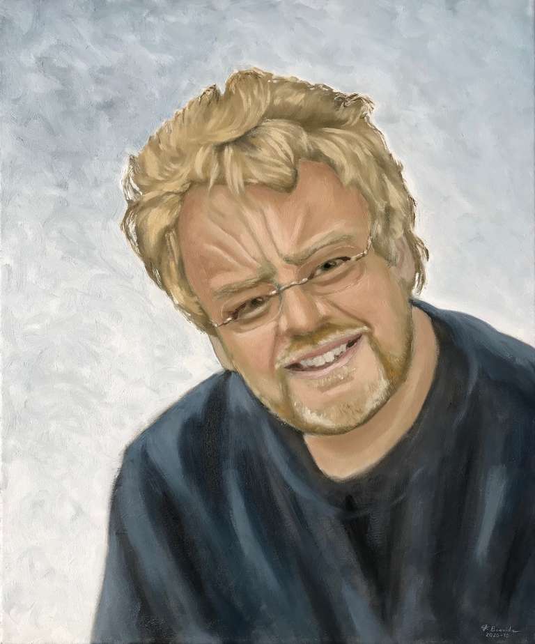 Portrait. 60 cm x 50 cm, October 2020