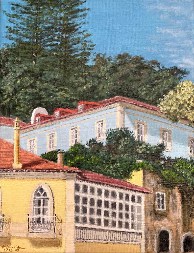 Villa Alegre I. 35 cm x 27 cm , May 2023