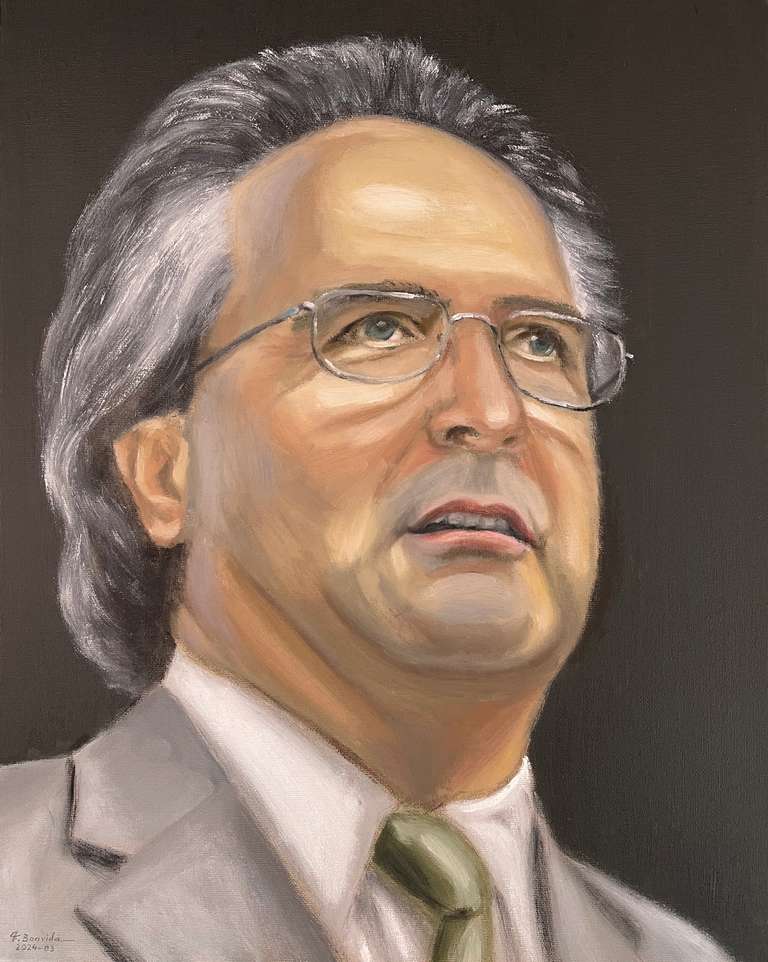 Portrait. 50 cm x 40 cm, March 2024