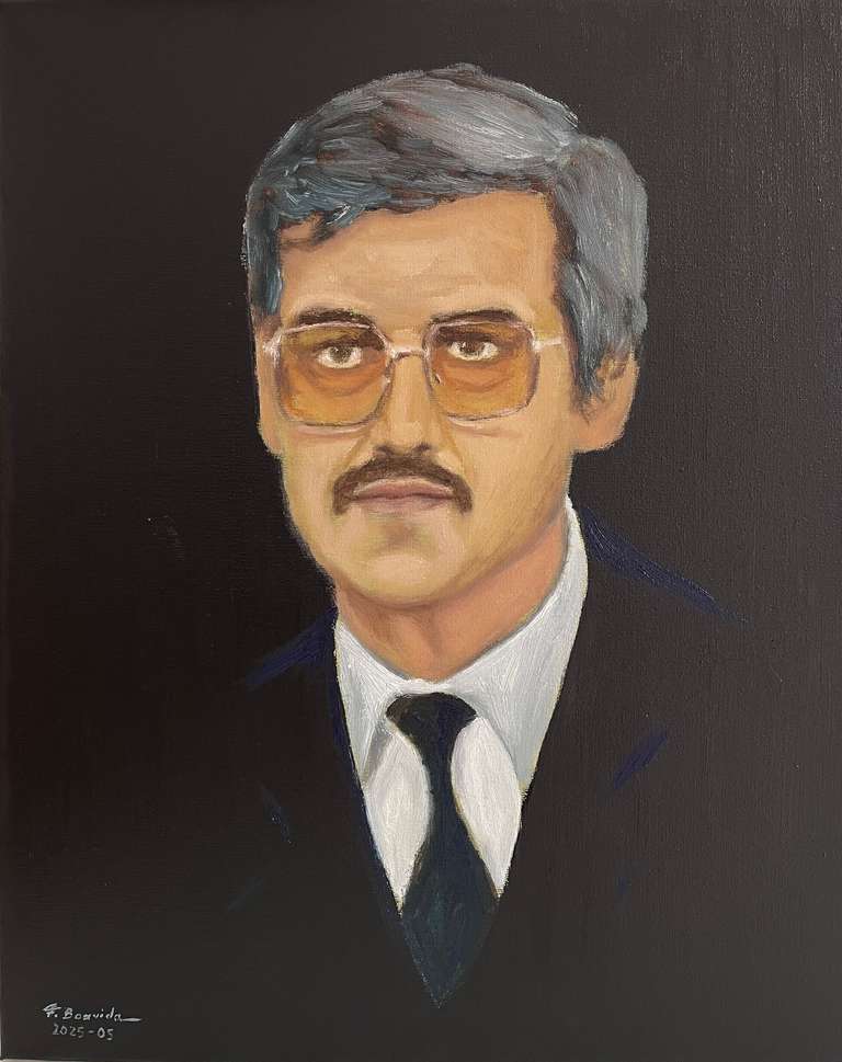 Portrait. 50 cm x 40 cm, May 2025