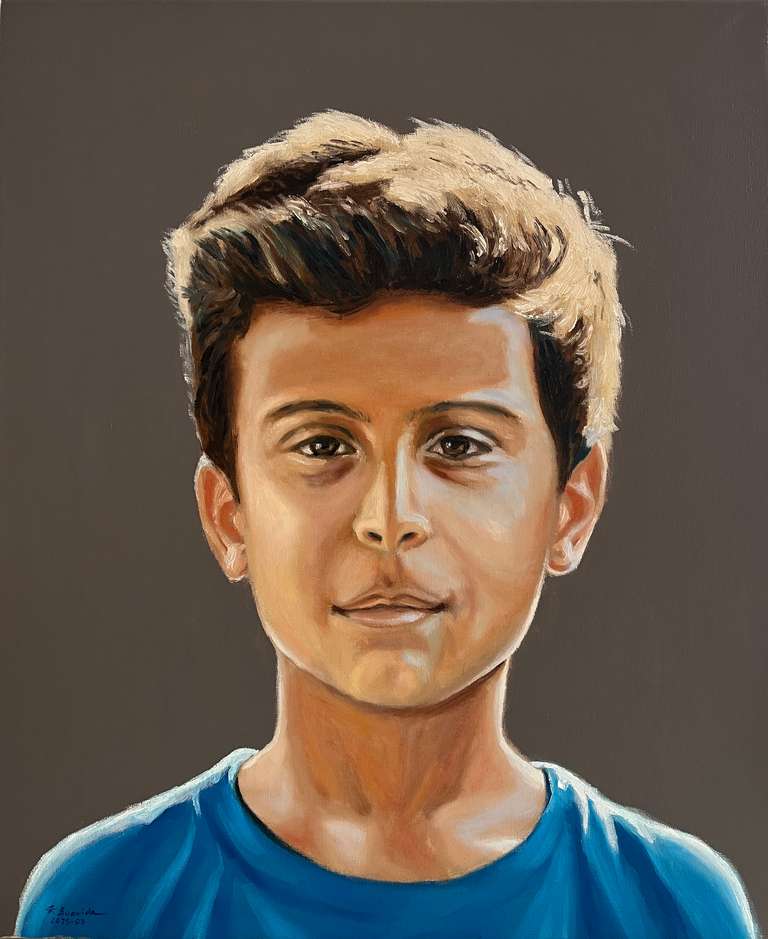 Portrait. 60 cm x 50 cm, September 2025