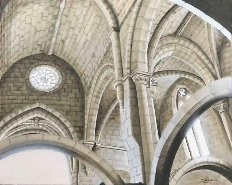 Santa Clara Monastery, 40 cm x 50 cm, December 2017