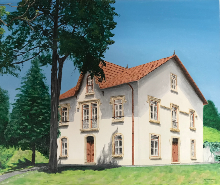 Costa Alemão House, University of Coimbra Campus II. 50 cm x 60 cm, January 2019
