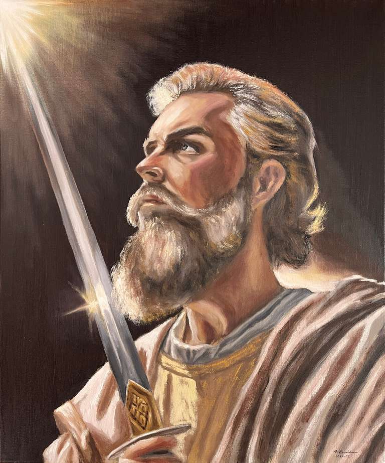 The conversion of St. Paul. 60 cm x 50 cm, December 2024