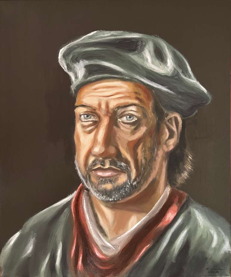 Jheronimus Bosch. 60 cm x 50 cm, June 2024