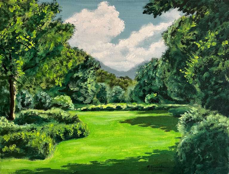 Unexpected Garden. 30 cm x 40 cm, October 2025